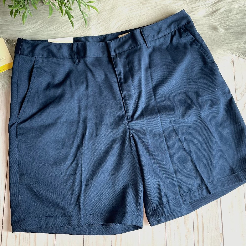 Greg Norman Women’s Bermuda Shorts Navy Blue Sz 14